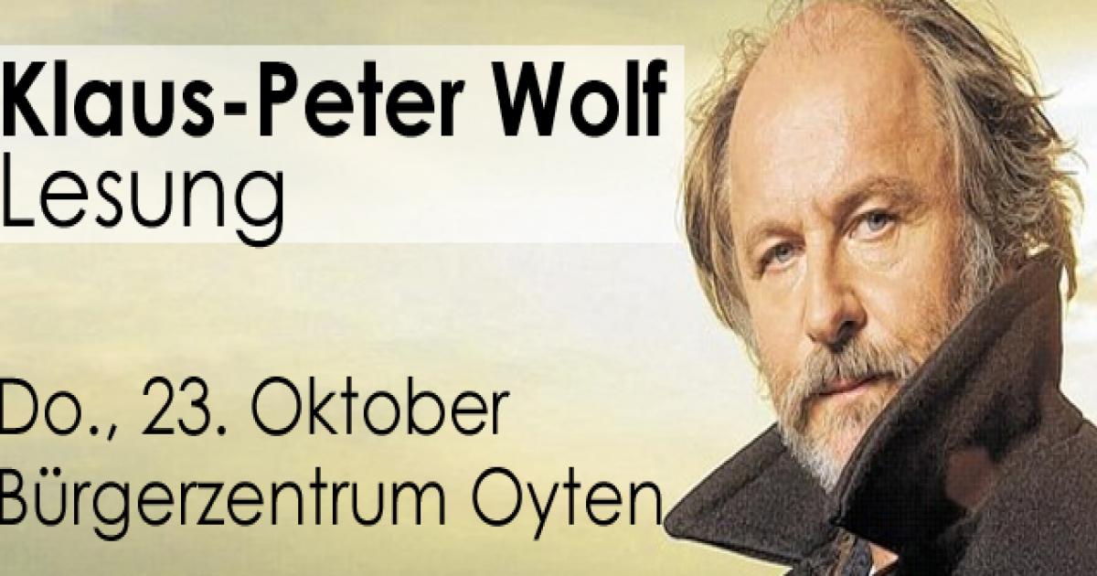 klaus peter wolf lesungen 2025