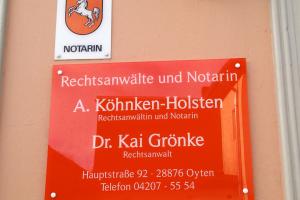 Rechtsanwälte und Notarin Köhnken-H. & Dr. Grönke