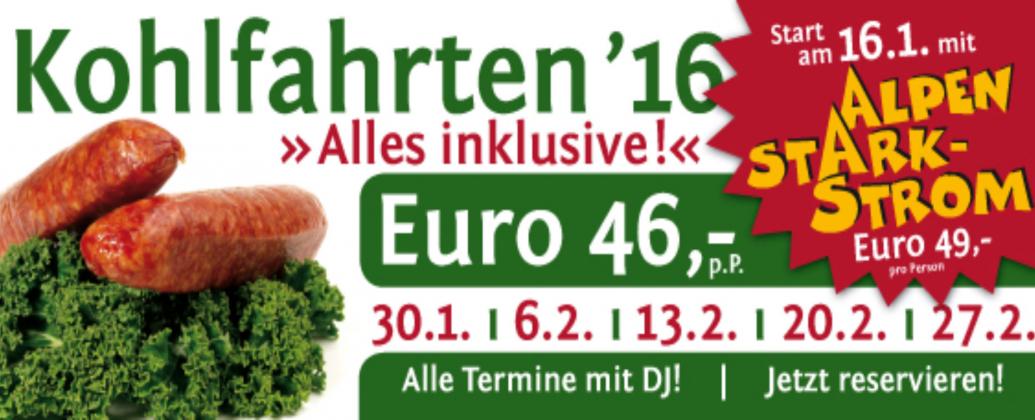 Kohlfahrt mit DJ im Alten Krug in Oyten