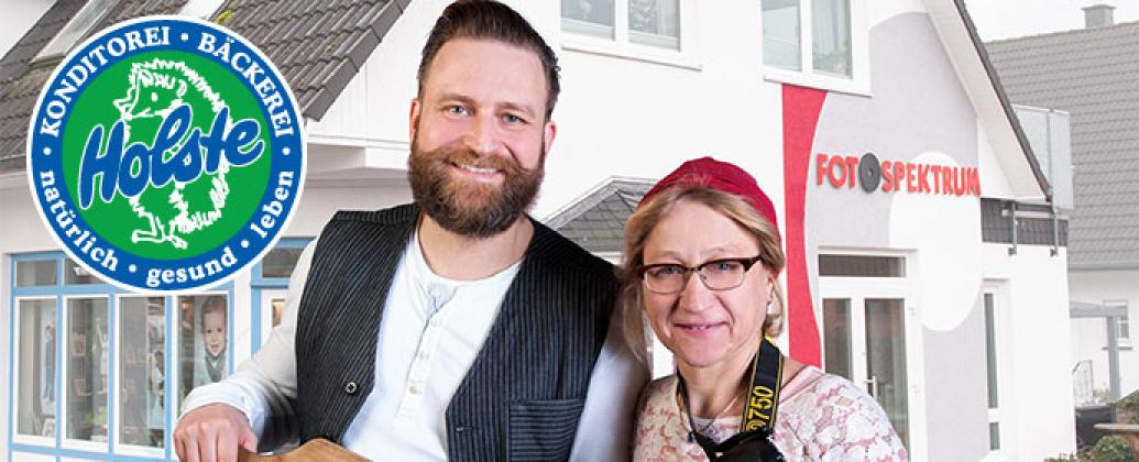 Geschäftseröffnung der Bäckerei Holste in Oyten