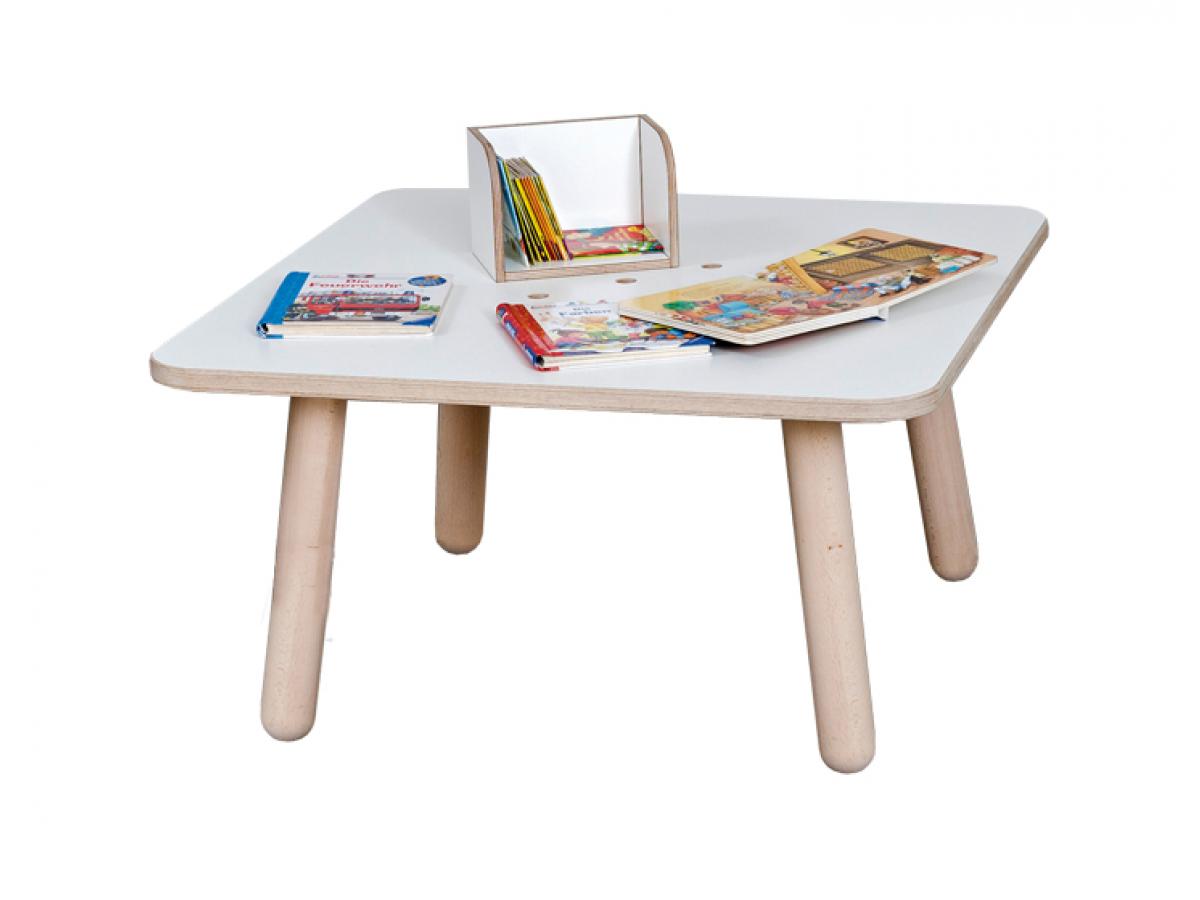 deinOyten.de - Growing Table mitwachsender Tisch quadratisch, weiß von