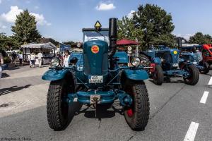 Der Lanz Bulldog Club Oyten auf dem Sommerfest 2014 in Oyten