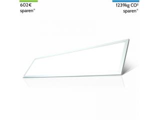 LED Panel 120cm x 30cm PLUTOS 45W, 3600lm, kaltweiß 6000K, ersetzt 150W
