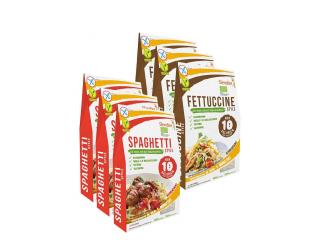 Shirataki Italien Probierpaket: 3 x Spaghetti-Style 250g, 3 x Fettuccine-Style 250g