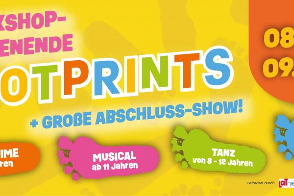 FOOTPRINTS Workshop Wochenende: Theater, Musical, Tanz & Pantomime