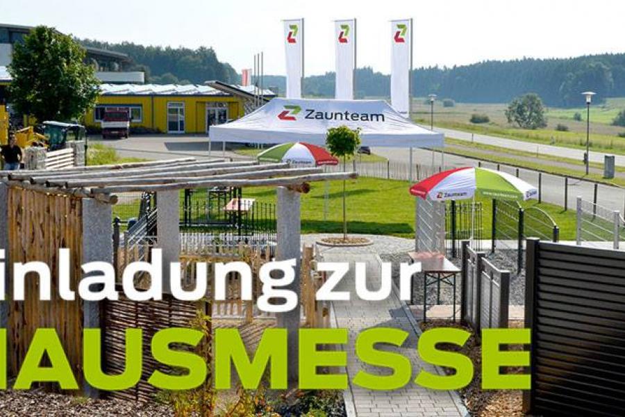 Hausmesse Zaunteam Weser-Wümme