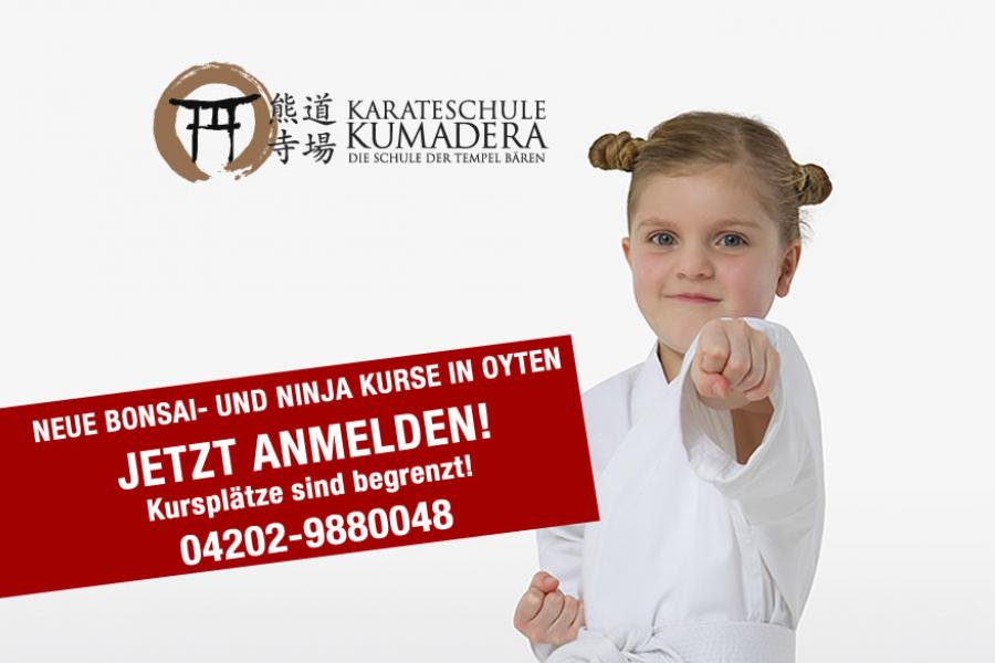 Karateschule Kumadera - Karate und Sicherhheit für Kinder